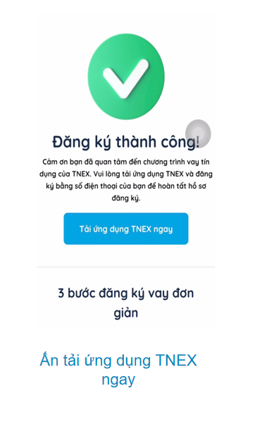 Tnex - cách vay tiền trên TNEX 2 cách vay tiền trên TNEX - Buoc 2 Tai Ung Dung Tnex