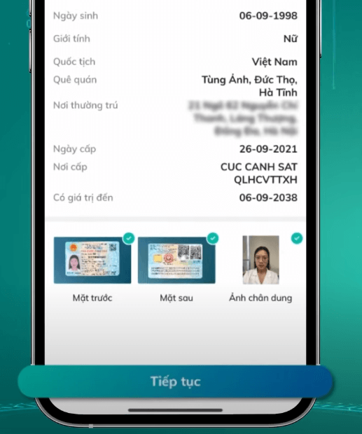 Hướng Dẫn Cách Mở Tài Khoản BIDV Online 8 kiem tra lai thong tin