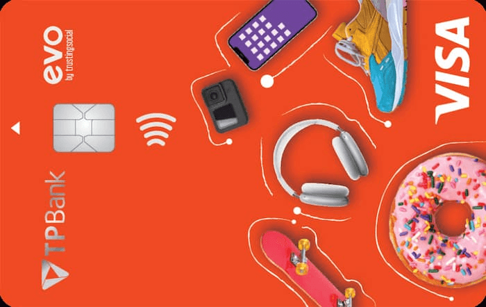 Mở thẻ tín dụng không chứng minh thu nhập 5 the tin dung tpbank evo